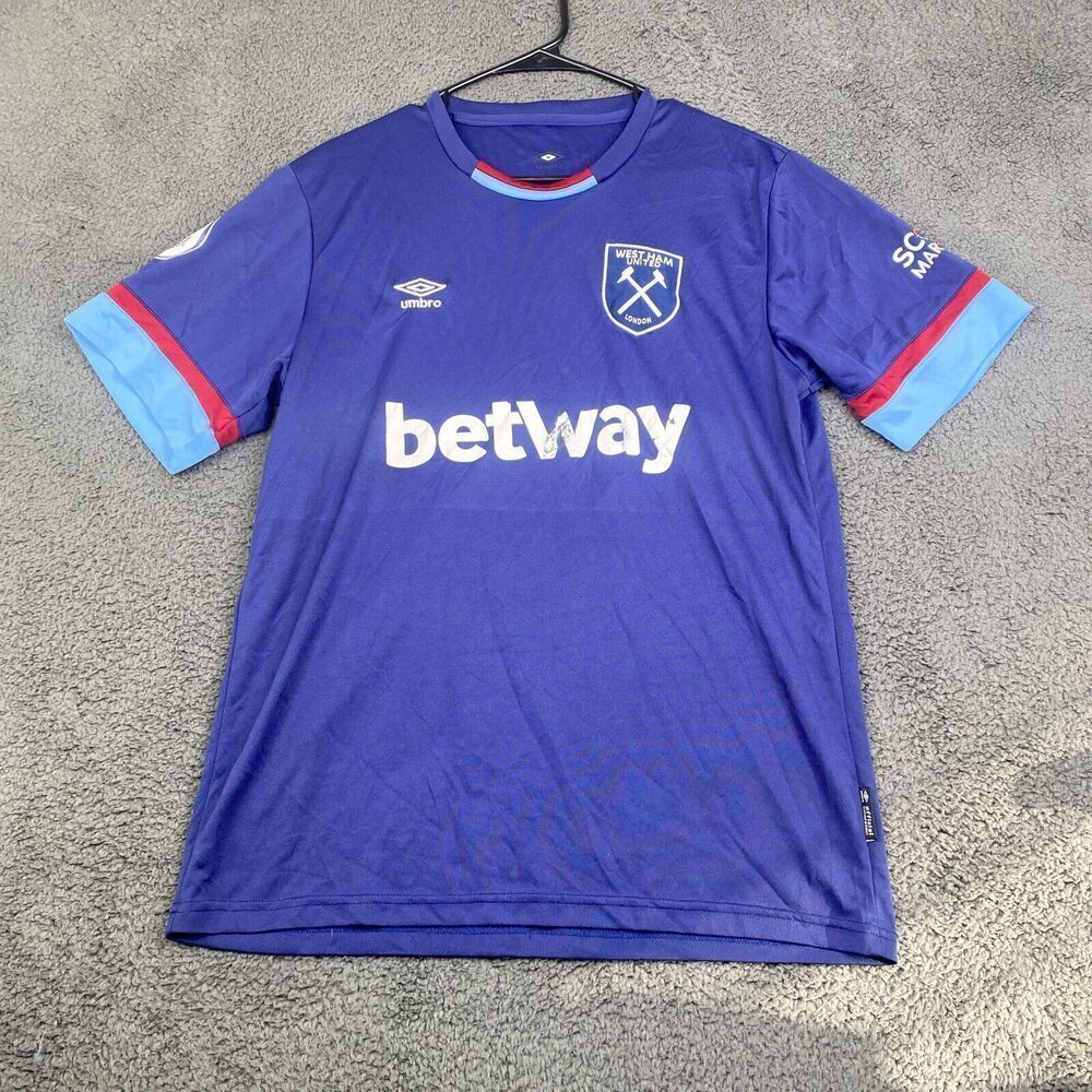 West Ham United Jersey Declan Rice 41 Umbro Futbol FLAWS See